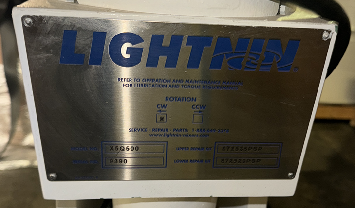 Lightnin Mixer X5S500